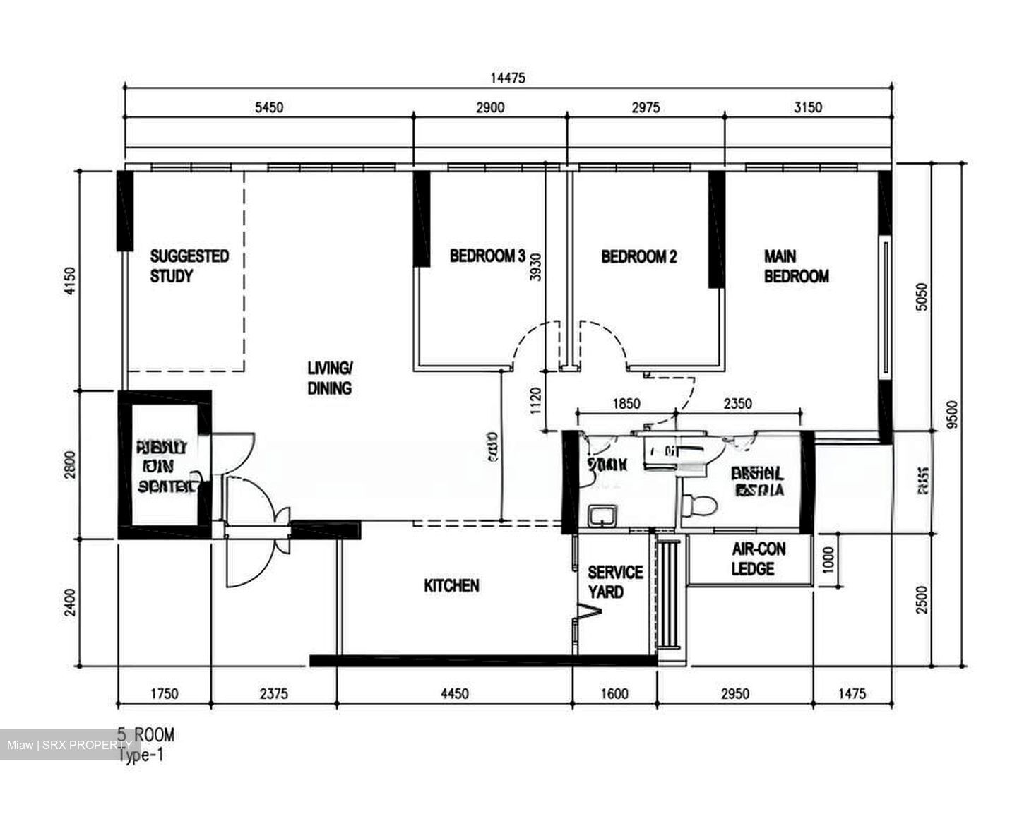 Blk 618B Tampines Greenverge (Tampines), HDB 5 Rooms #564150091